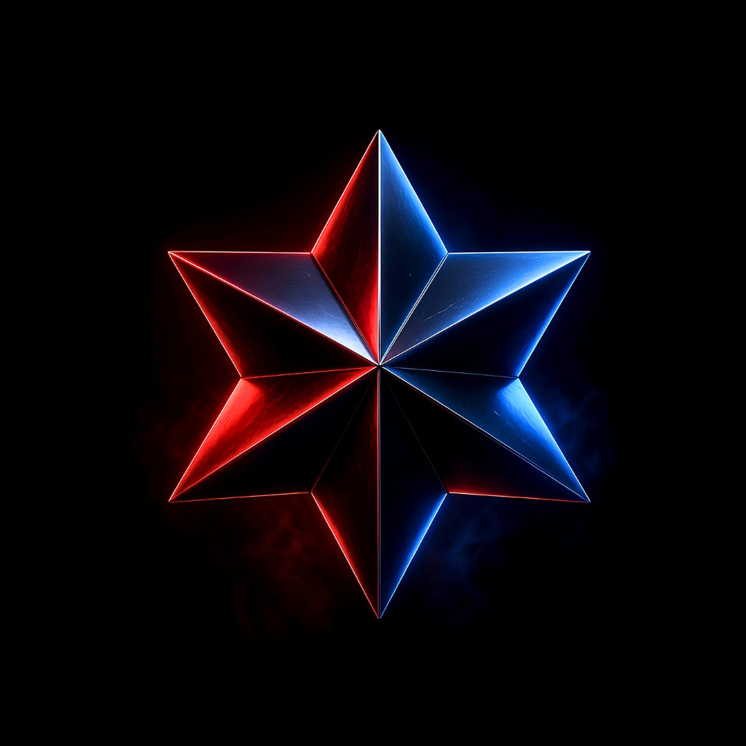 Six-pointed star: The star of DVAVIDA