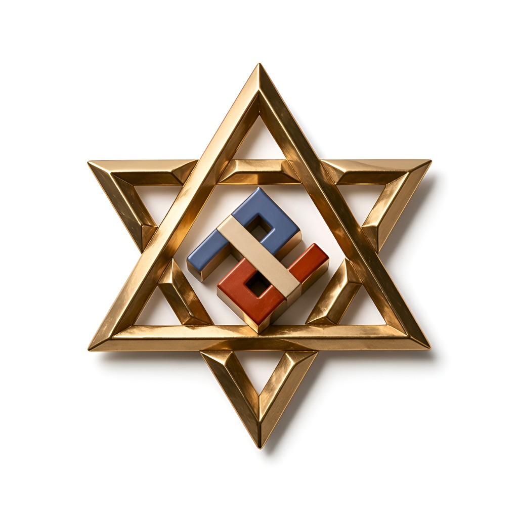 Gold Hexagram