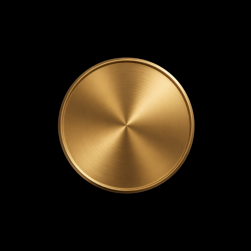 Gold DVD disc